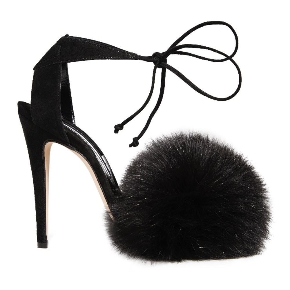 Limited edition Melly sandal in Black Fox